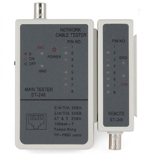 Cablexpert Cable Tester For Rj 45 And Rg 58 Cables
