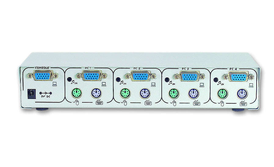 Gembird Automatic Cpu And Audio Switch 4 Pcs