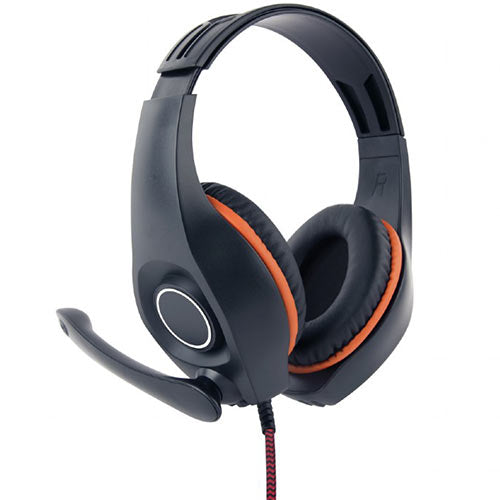 Gembird Gaming Headset With Volume Control Pc/Ps4 Orange Black