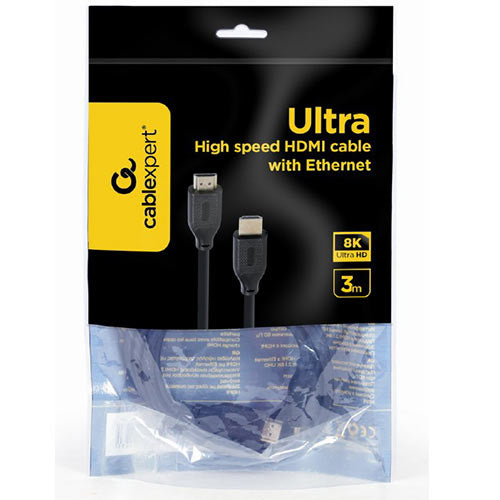 Cablexpert Ultra High Speed Hdmi Cable With Ethernet, 8 K Select Series, 3 M