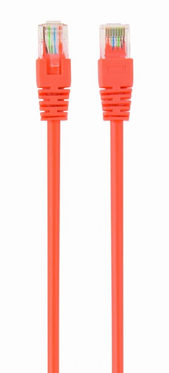 CABLEXPERT CAT5e UTP PATCH CORD ORANGE 0,25M