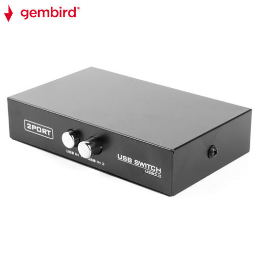 Gembird 2 Port Manual Usb Switch