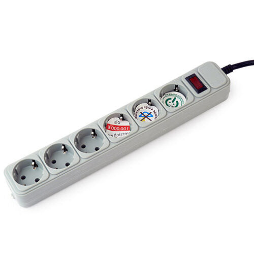 Gembird Surge Protector 6 Sockets 3m