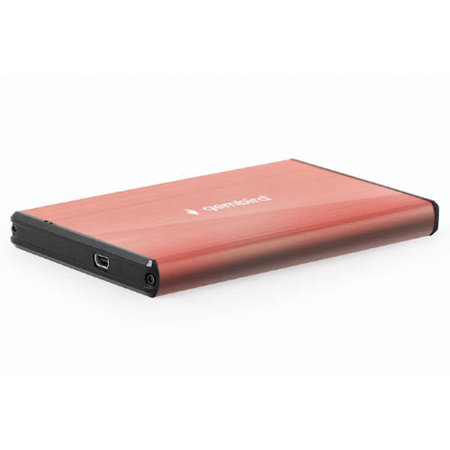 Gembird Usb 3.0 2.5' Enclosure Brushed Aluminum Pink