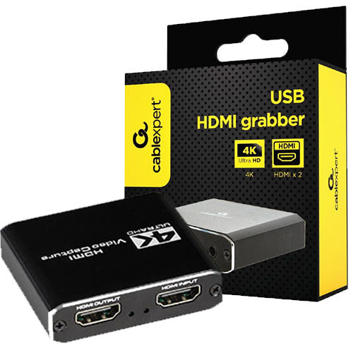 Cablexpert Usb Hdmi Grabber 4 K Pass Through Hdmi