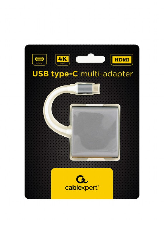 Cablexpert Usb Type C Multi Adapter Space Grey
