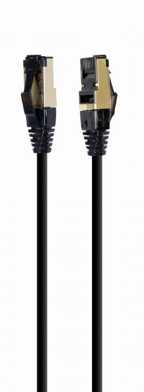 CABLEXPERT S/FTP CAT. 8 LSZH PATCH CORD BLACK 1M