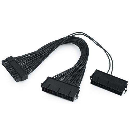 Cablexpert Dual 24 Pin Internal Pc Power Extension Cable 0.3 M