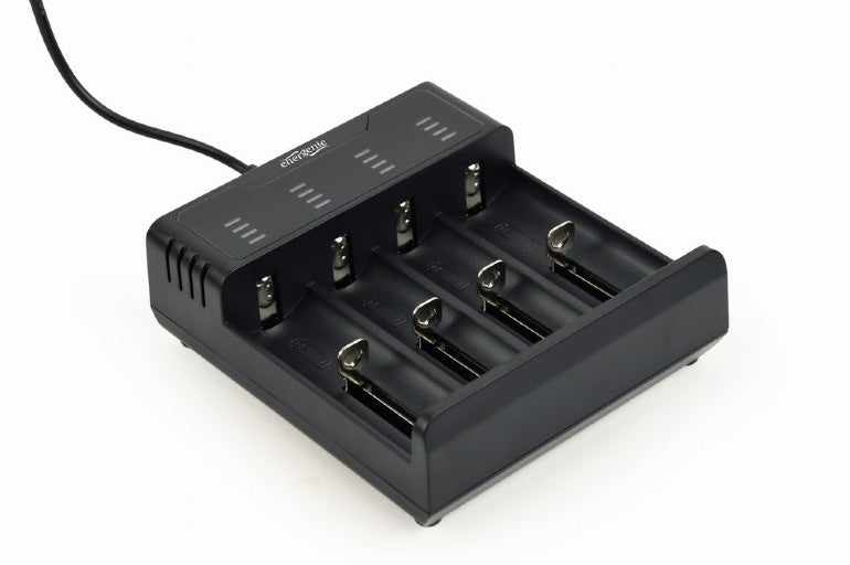 Energenie Ni Mh + Li Ion Fast Battery Charger Black