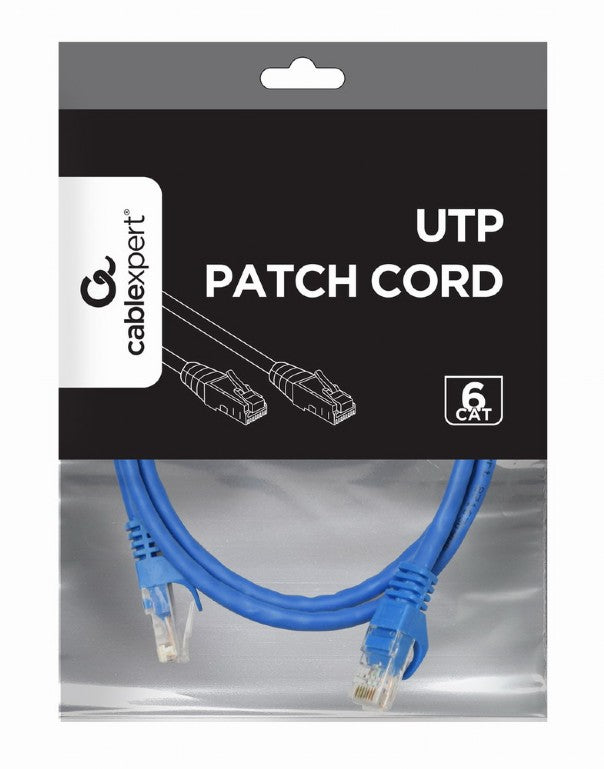 Cablexpert Utp Cat6 Patch Cord 0.5 M Blue
