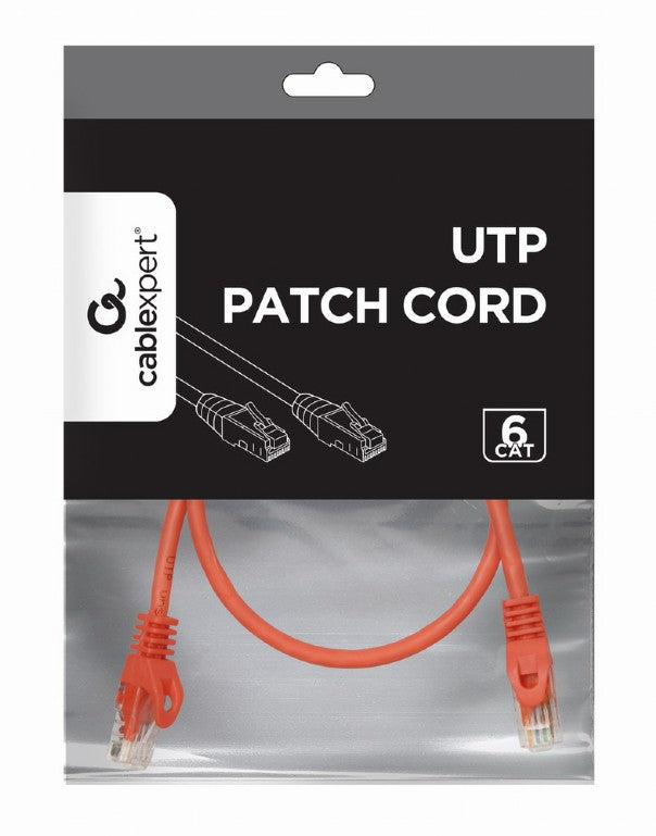 Cablexpert Utp Cat6 Patch Cord 0.5 M Red