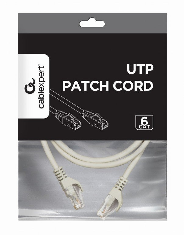 Cablexpert Utp Cat6 Patch Cord 1 M Grey