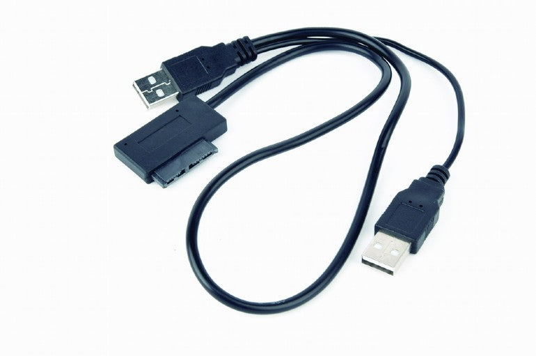 Cablexpert External Usb To Sata Adapter For Slim Sata Ssd, Dvd