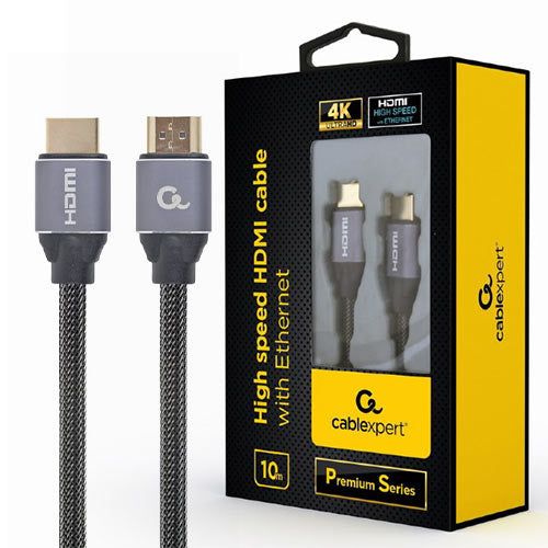 Cablexpert High Speed Hdmi 4 K Cable With Ethernet Premium Series 10 M