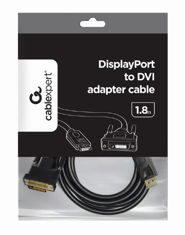 Cablexpert Displayport To Dvi Adapter Cable 1,8 M