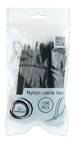 Cablexpert Nylon Cable Ties 150x3,6 Mm Uv Resistant (100 Pcs/Bag)