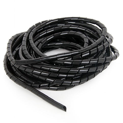 Cablexpert 12 Mm Spiral Cable Wrap 10 M Black