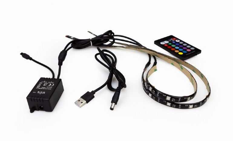 Gembird Usb Rgb Led Strip 2 X 50 Cm