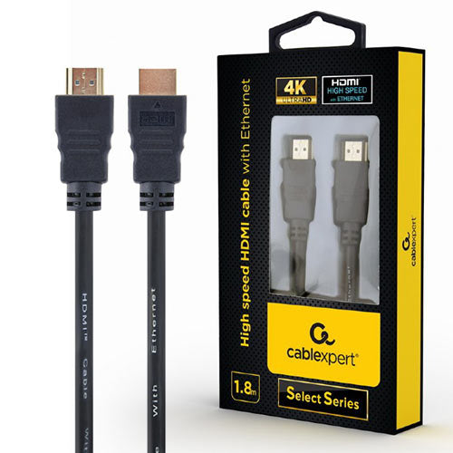 Cablexpert 4 K High Speed Hdmi Cable With Ethernet 'Select Series' 1,8 M