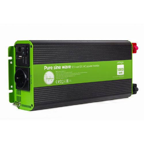 Energenie 12 V Pure Sine Wave Car Dc Ac Power Inverter 1000 W