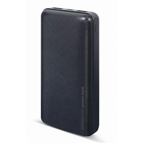 Gembird Power Bank 20000 Mah Black