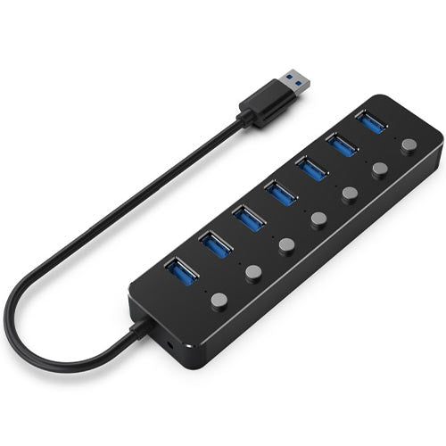 Gembird 7 Port Usb3.1 (Gen1) Hub With Switches