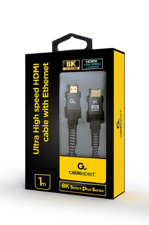 CABLEXPERT  ULTRA HIGH SPEED HDMI CABLE,8K SELECT PLUS SERIES 1M