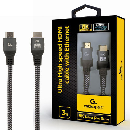 Cablexpert Ultra High Speed HDMI Kabel, 8 K Select Plus Serie, 3 M