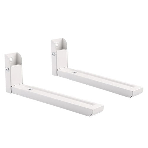 Gembird Universal Heavy Duty Steel Wall Brackets 30 Kg White