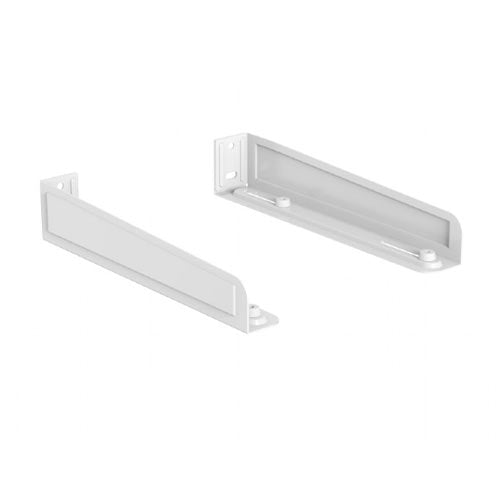 Gembird Universal Heavy Duty Steel Wall Brackets 35 Kg White