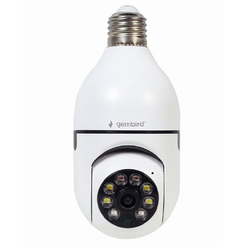 Gembird Smart Rotating Wifi Camera E27 1080 P