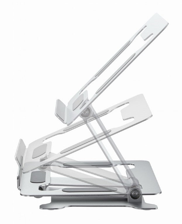 Gembird Foldable Notebook Riser Stand Silver