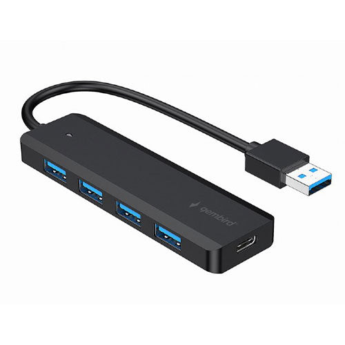 Gembird 4 Port Usb 3.1 (Gen 1) Hub Black