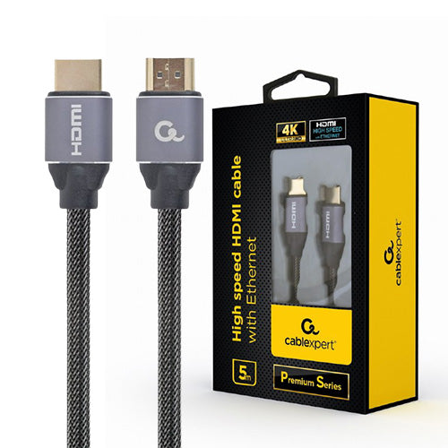 Cablexpert High Speed Hdmi 4 K Cable With Ethernet Premium Series 5 M