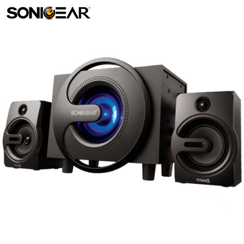 Sonic Gears Computer Speakers Titan 5 Bluetooth Refurbished