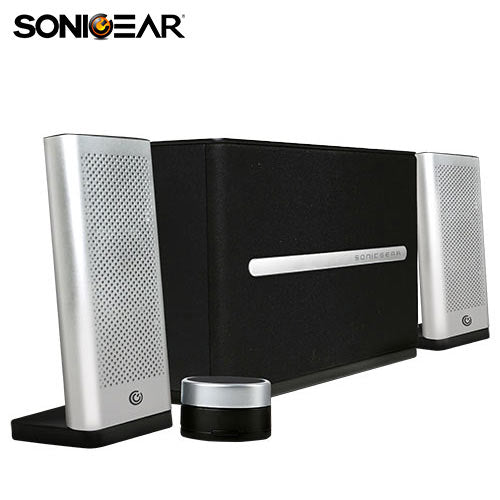 Sonic Gears 2,1 Hi Fi Bluetooth Speakers Space 7 Silver