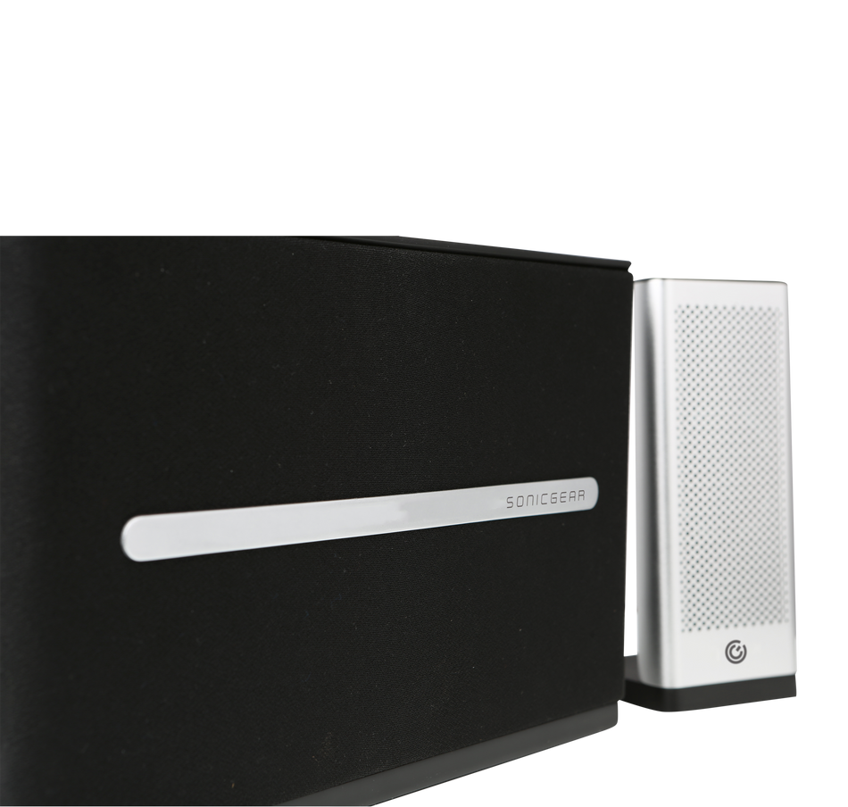 Sonic Gears 2,1 Hi Fi Bluetooth Speakers Space 7 Silver