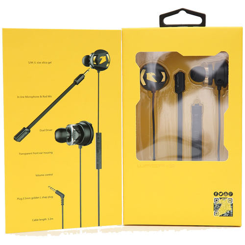 Armaggeddon Dual Microphone Gaming Earphone Wasp 5