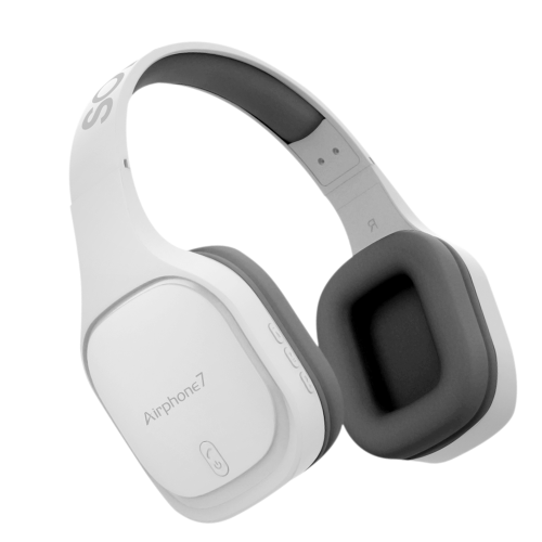 Sonic Gear Bluetooth 5.0 Headset Airphone 7 W.Grey