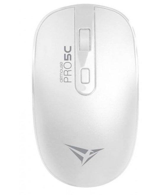 Alcatroz Wireless Two Way Dongle (Usb+Type C) Silent Mouse White