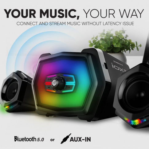 Sonic Gear Iox 3 Stereo Bluetooth 2.1 Speaker System