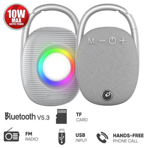 Sonic Gear Bt5.3 Portable Wireless Speaker With Fm Grey