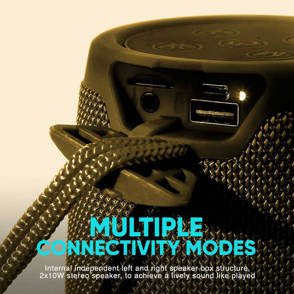 Sonic Gear Bt5.3 Rgb Portable Wireless Speaker With Fm Sonicgo 6