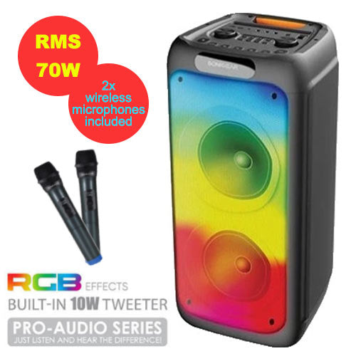 Sonic Gear Rgb Speaker With Hd Audio 'Audiox Pro 800' Rms 70 W