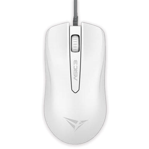Alcatroz Wired Mouse Asic 3 White