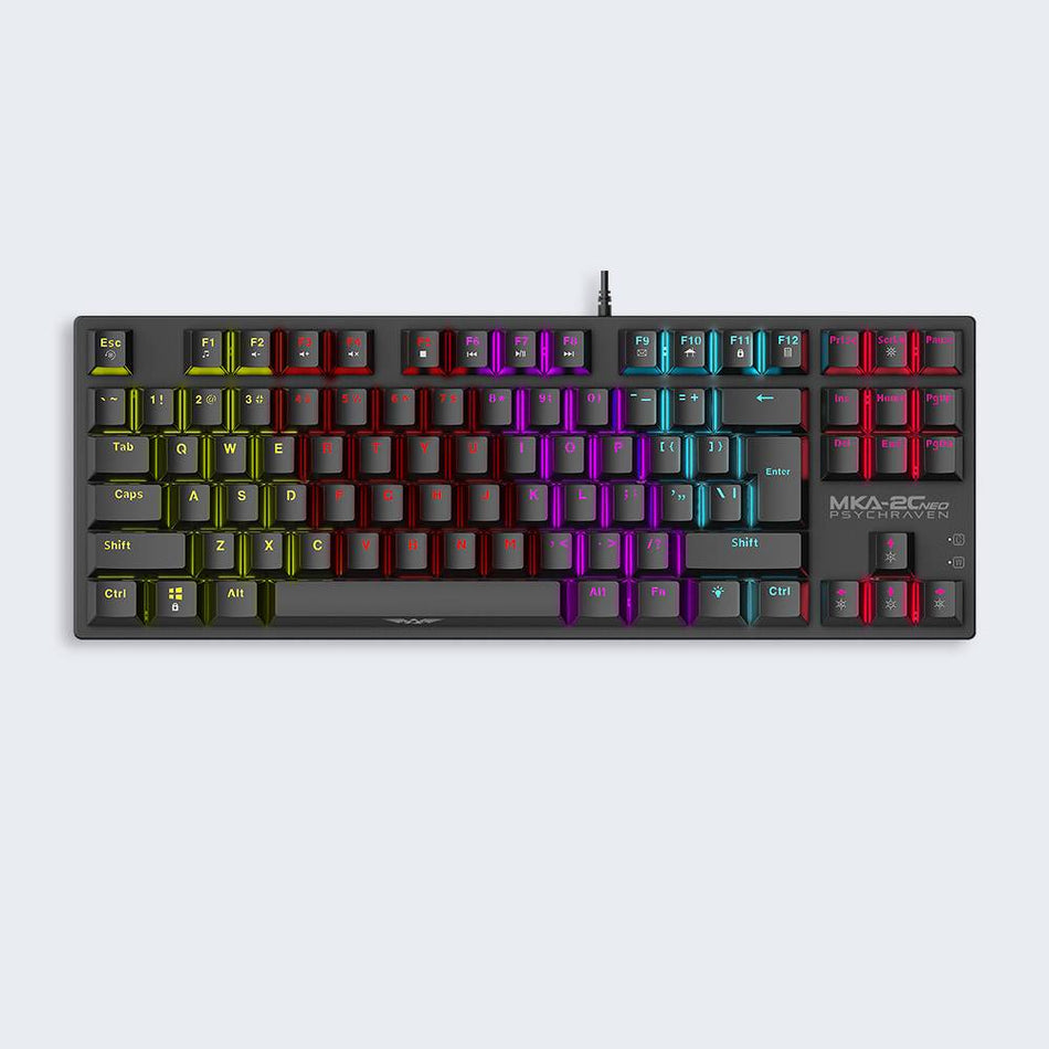 Armaggeddon Mechanical Keyboard Mka 2 C Neo Black Tactile Brown Switch
