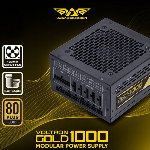 Armaggeddon Psu Voltron Gold 80+ Rating 1000 W