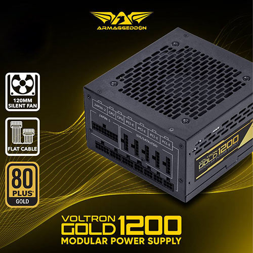 Armaggeddon Psu Voltron Gold 80+ Rating 1200 W