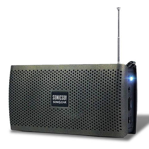 Sonicgear Sonicgo Rdo 30 X Bluetooth Portable Fm Speaker Grey