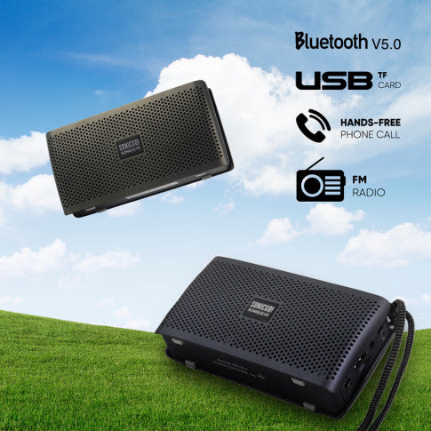 Sonicgear Sonicgo Rdo 30 X Bluetooth Portable Fm Speaker Grey